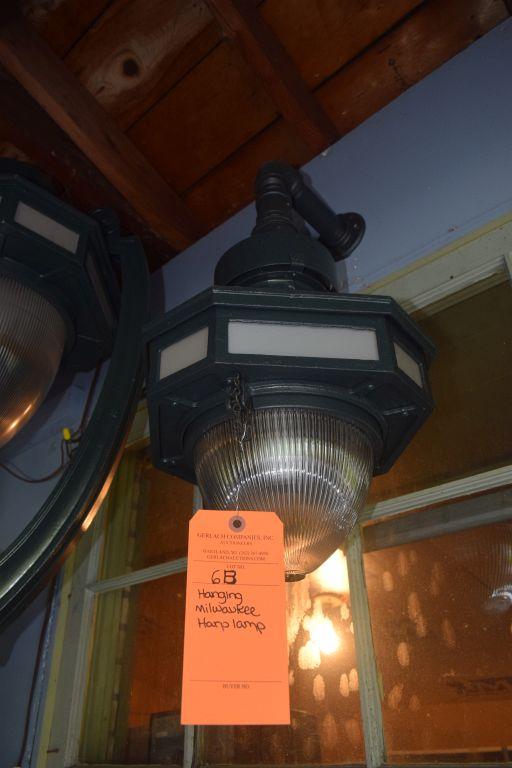 HANGING MILWAUKEE HARP LAMP STREET LIGHT