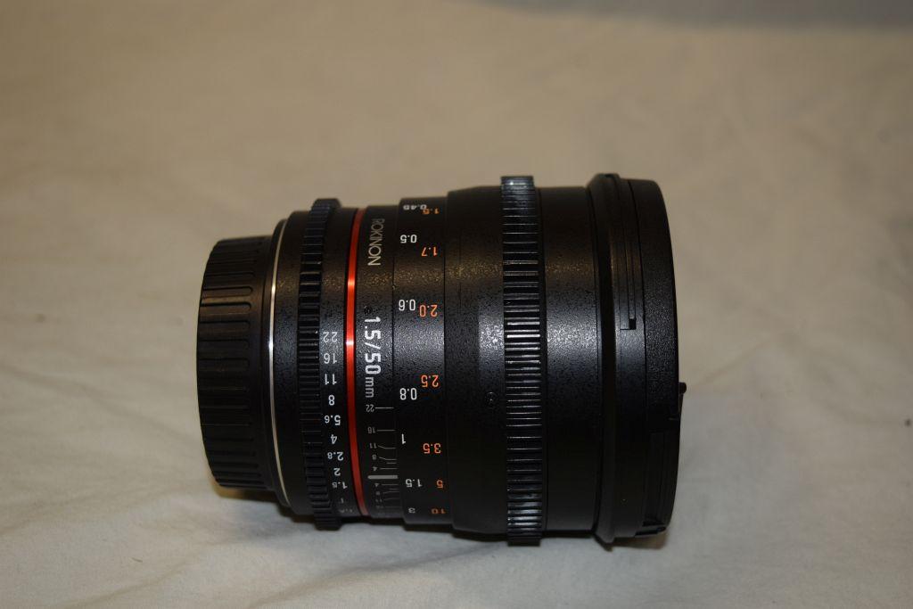 ROKINON 1.5/50mm CAMERA LENS