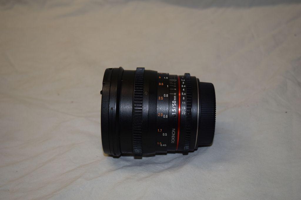 ROKINON 1.5/50mm CAMERA LENS