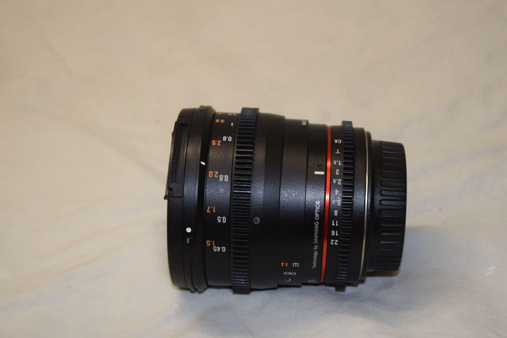 ROKINON 1.5/50mm CAMERA LENS