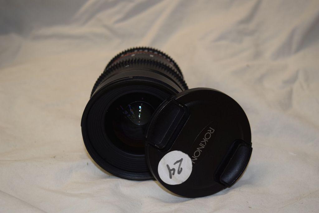 ROKINON 1.5/24mm CAMERA LENS