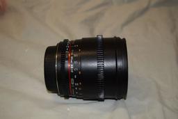 ROKINON 1.5/85mm CAMERA LENS