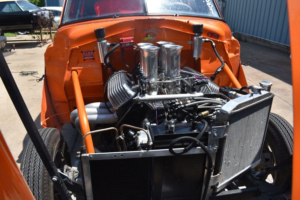 (1951) PLYMOUTH CAMBRIDGE DRAG CAR,