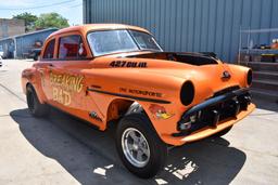 (1951) PLYMOUTH CAMBRIDGE DRAG CAR,