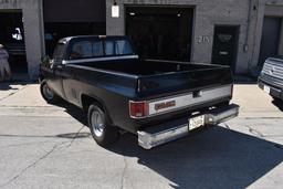 1986 C1500 GMC WIDESIDE  PICKUP TRUCK, NEW CRATE ENGINE,