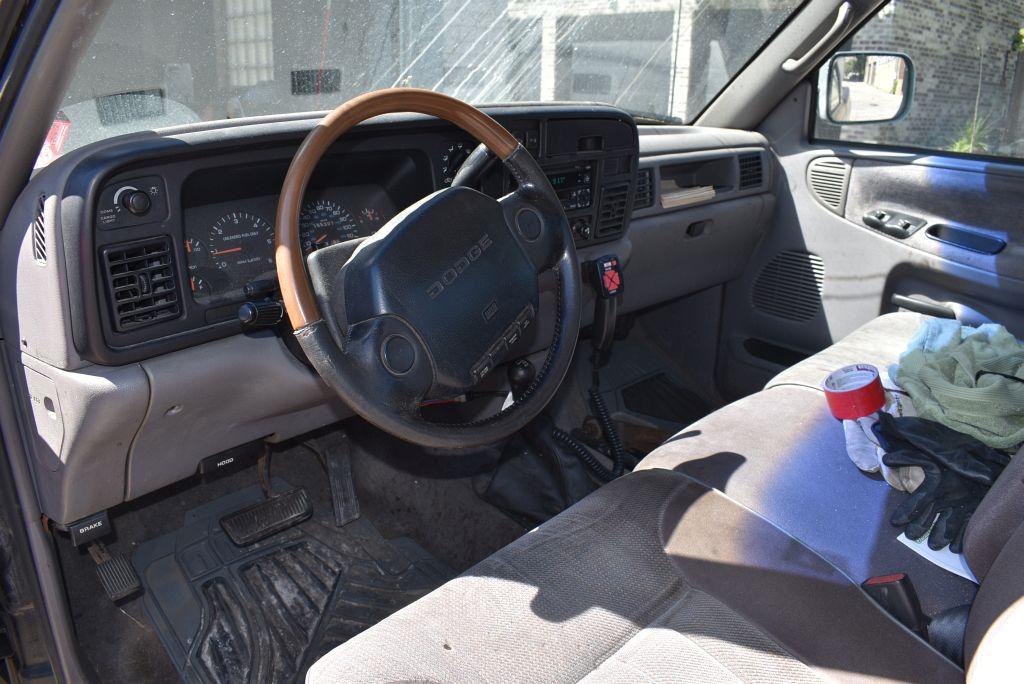 1996 DODGE 4x4 PLOW TRUCK, MODEL RAM 2500 LARAMIE SLT,