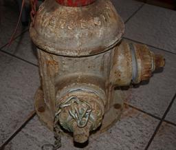 VINTAGE FIRE HYDRANT FROM TRAVERSE CITY, MI, 22" HIGH
