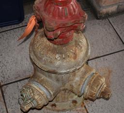 VINTAGE FIRE HYDRANT FROM TRAVERSE CITY, MI, 22" HIGH