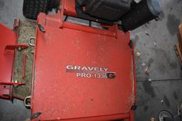 GRAVELY PRO-1336G WALK BEHIND MOWER, 13.0 H.P.