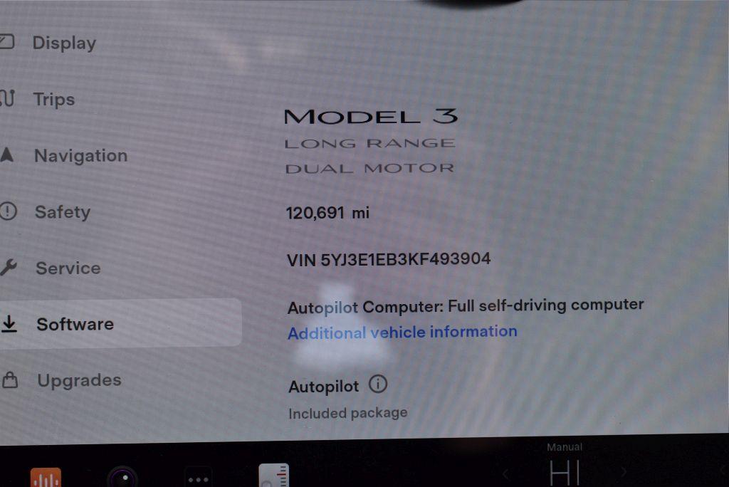 #312 (2019) TESLA MODEL 3 4 DOOR SEDAN,