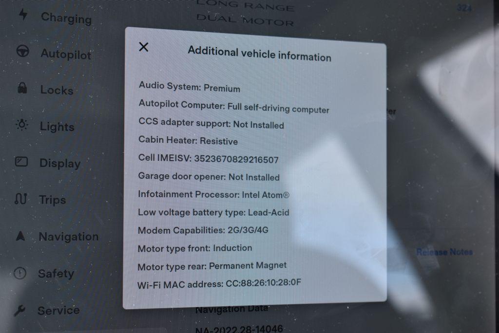 #324 (2019) TESLA MODEL 3 4 DOOR SEDAN,