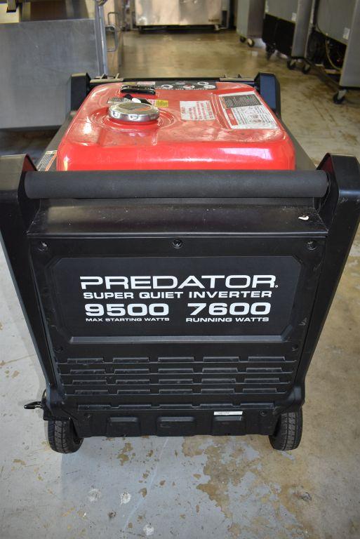 PREDATOR 9500 7600 WATT SUPER QUIET GENERATOR,