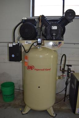 2022 INGERSOLL RAND PISTON TYPE AIR COMPRESSOR,