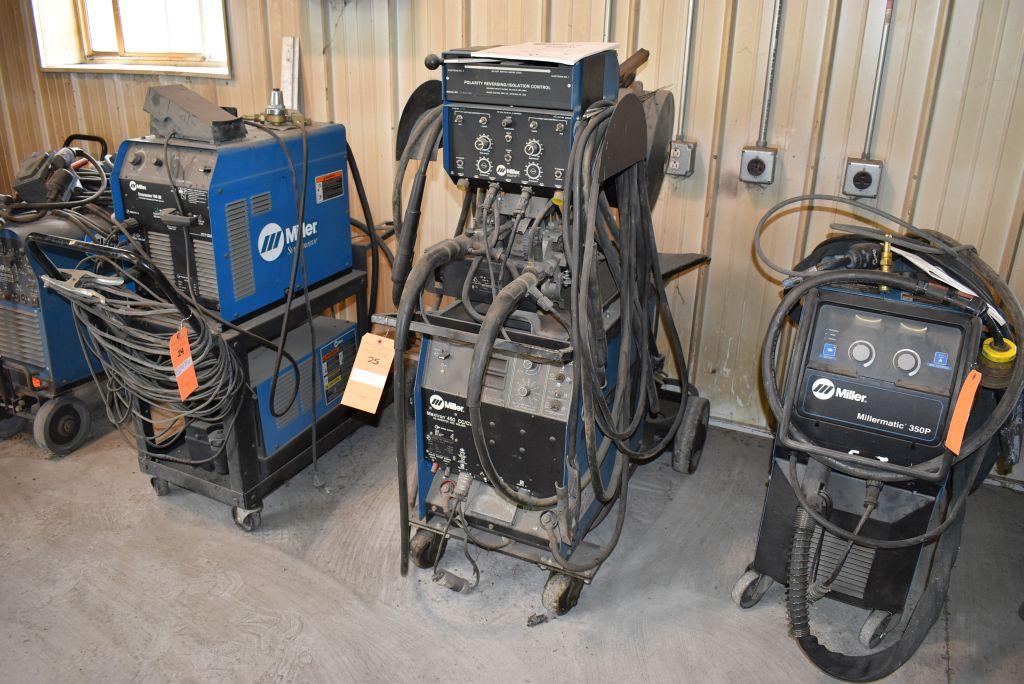 (1993) MILLER TIG WELDER, MODEL MAXTRAN 450,