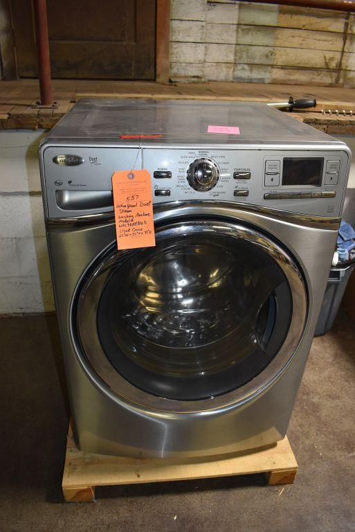 WHIRLPOOL DUET STEAM WASHING MACHINE,