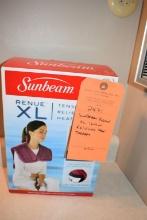 SUNBEAM RENUE XL TENSION RELIEVING HEAT THERAPY