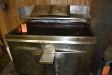 ANETSBERGER STAINLESS GRILL/GRIDDLE TYPE FUNNEL CAKE MAKER,