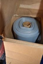 ROLL OF HDX PLASTIC SHEETING, MOSTLY FULL ROLL, 10' X 6 MIL