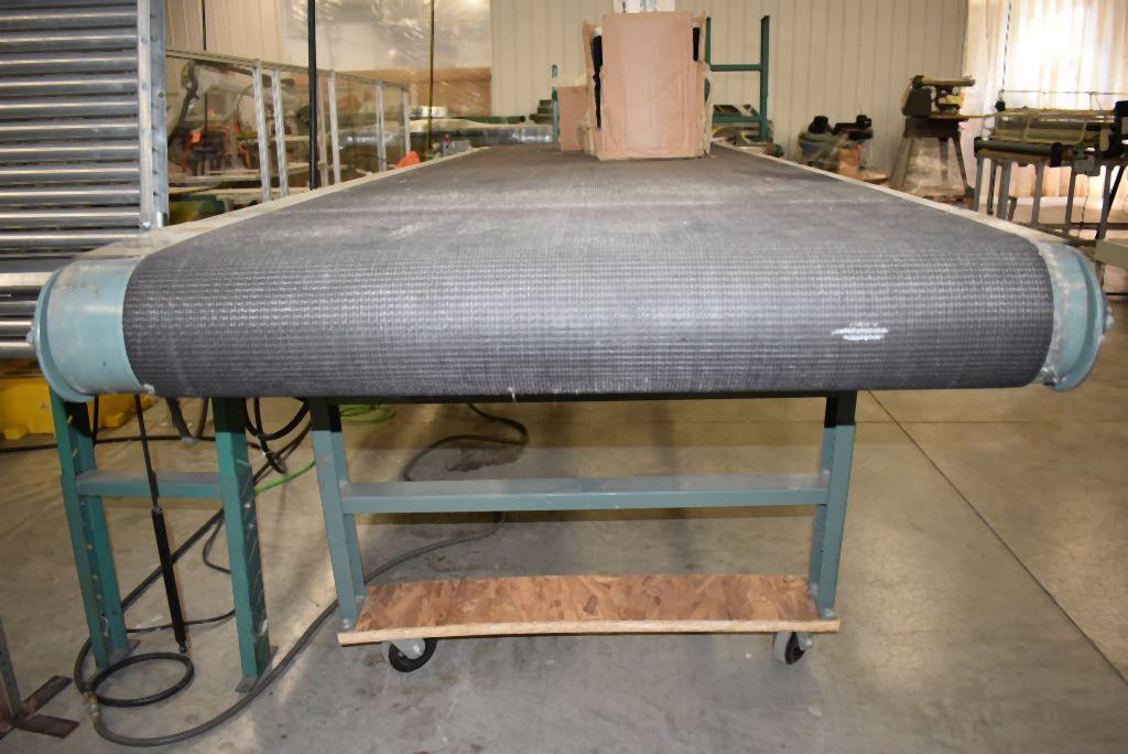 HYTROL CONVEYOR BELT UNIT, BELT IS 36"W x 143" LONG,