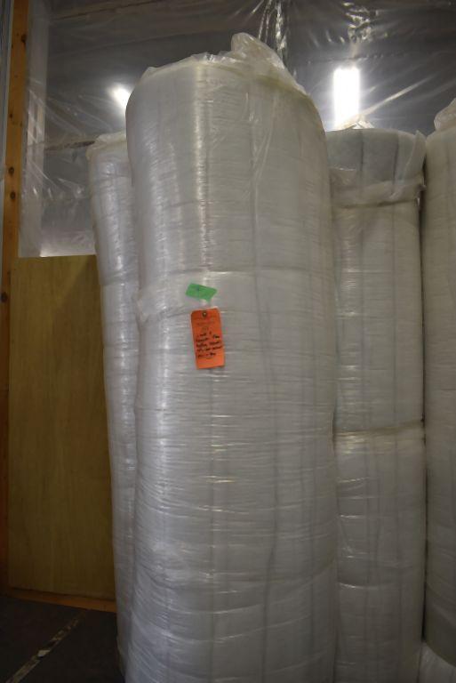 (3) ROLLS OF POLYESTER FIBER BATTING PILLOWFILL, 90"