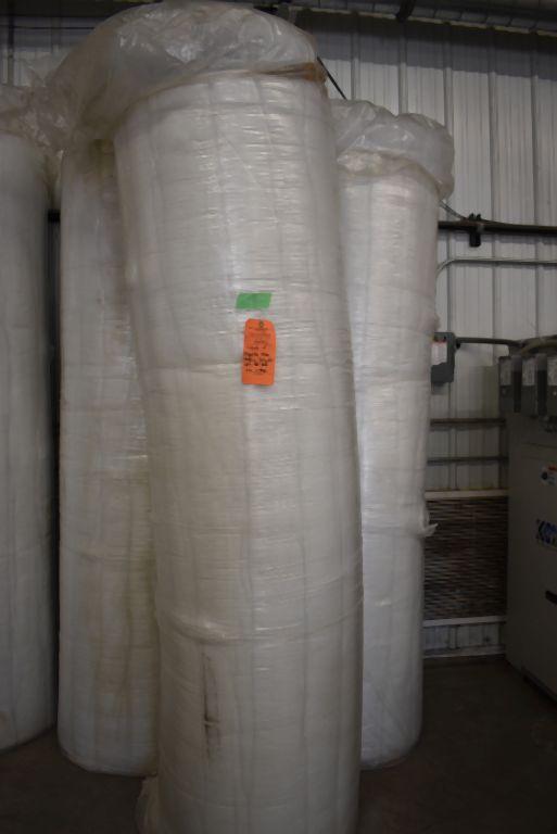 (3) ROLLS OF POLYESTER FIBER BATTING PILLOWFILL, 90"