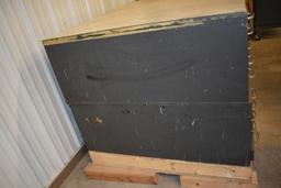 (2) METAL FIVE DRAWER FILING CABINETS,