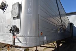 1978 GREAT DANE 43' DRY BOX VAN TRAILER,