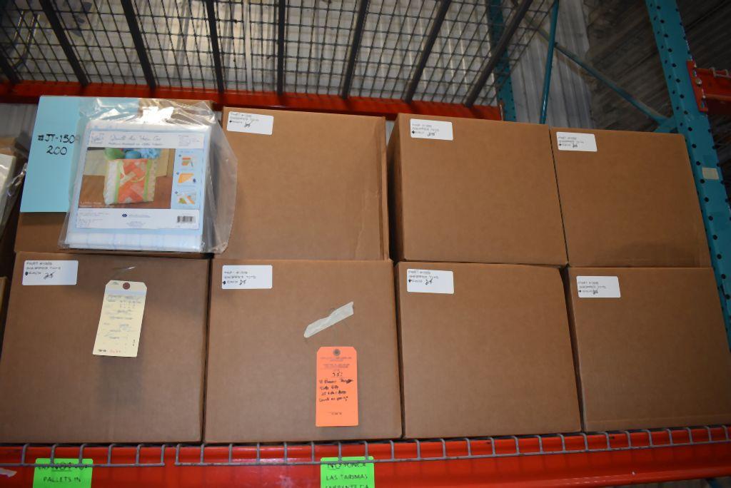 (8) BOXES OF SHOPPER TOTE KITS, 25 KITS PER BOX, -