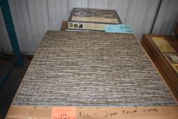 PALLET WITH (10) BOXES OF CARPET TILE - 10 PIECES PER BOX