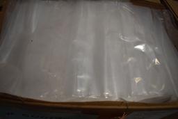 (6) BOXES OF ROLLS OF PLASTIC BAGS - POLY 0321,