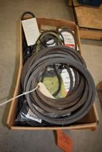 BOX OF MISC. FAN BELTS