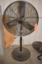 DAYTON 28" ADJUSTABLE METAL PEDESTAL SHOP FAN