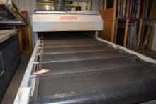 1996 RAYPAUL INDUSTRIES 48" BELT CONVEYOR TYPE GAS DRYER,