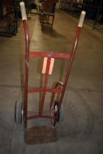 RED HAND TRUCK WITH 10" SOLID TIRES, 47" HIGH