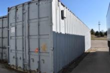 1988 TEXTAINER 40' STEEL SHIPPING CONTAINER,