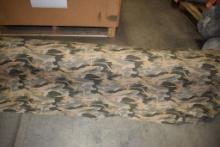 BOLT WITH APPROX. 200 YARDS OF CAMO FABRIC,