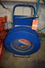 U-LINE BANDING CART WITH 7/16" PLASTIC BANDING AND TOOLS