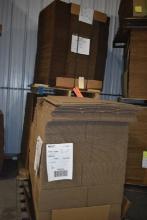 (3) PALLETS OF NEW CARDBOARD BOXES, VARIOUS SIZES,