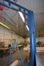 GORBEL 360 DEGREE JIB CRANE, MODEL 80" REACH x 96"