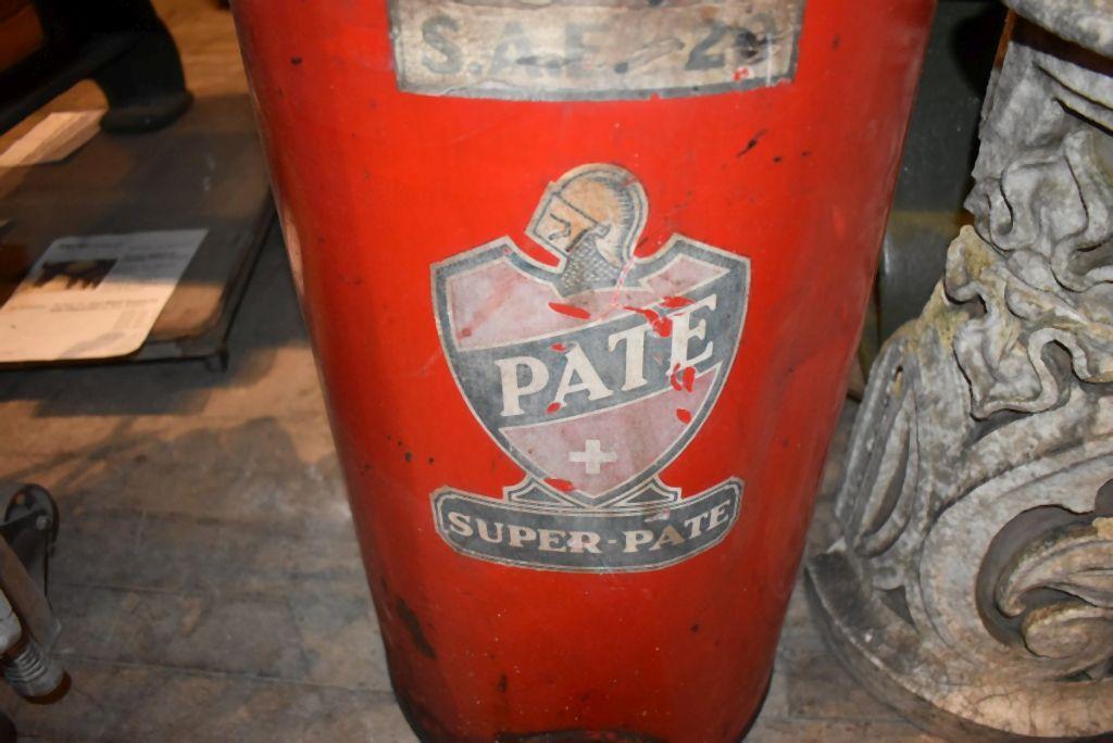 PATE SUPER PATE OIL DRUM WITH SPIGOT