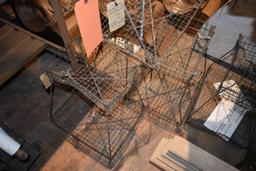 (5) WIRE MESH BASKETS