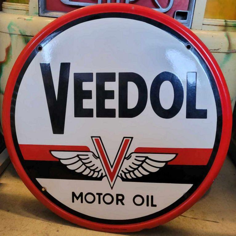 RARE GUARANTEED AUTHENTIC VEEDOL MOTOR OIL EUROPEAN