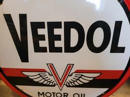 RARE GUARANTEED AUTHENTIC VEEDOL MOTOR OIL EUROPEAN