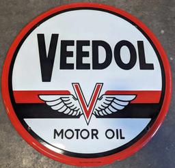 RARE GUARANTEED AUTHENTIC VEEDOL MOTOR OIL EUROPEAN