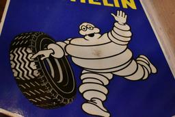 MICHELIN MAN TIRES SIGN, 32" x 28"