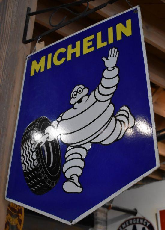 MICHELIN MAN TIRES SIGN, 32" x 28"