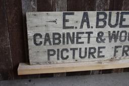 E.A. BUELKE CABINET & WOODWORK PICTURE FRAMING WOOD