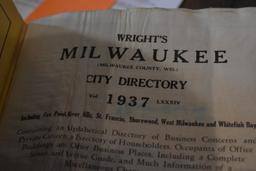 WRIGHT'S 1937 MILWAUKEE CITY DIRECTORY