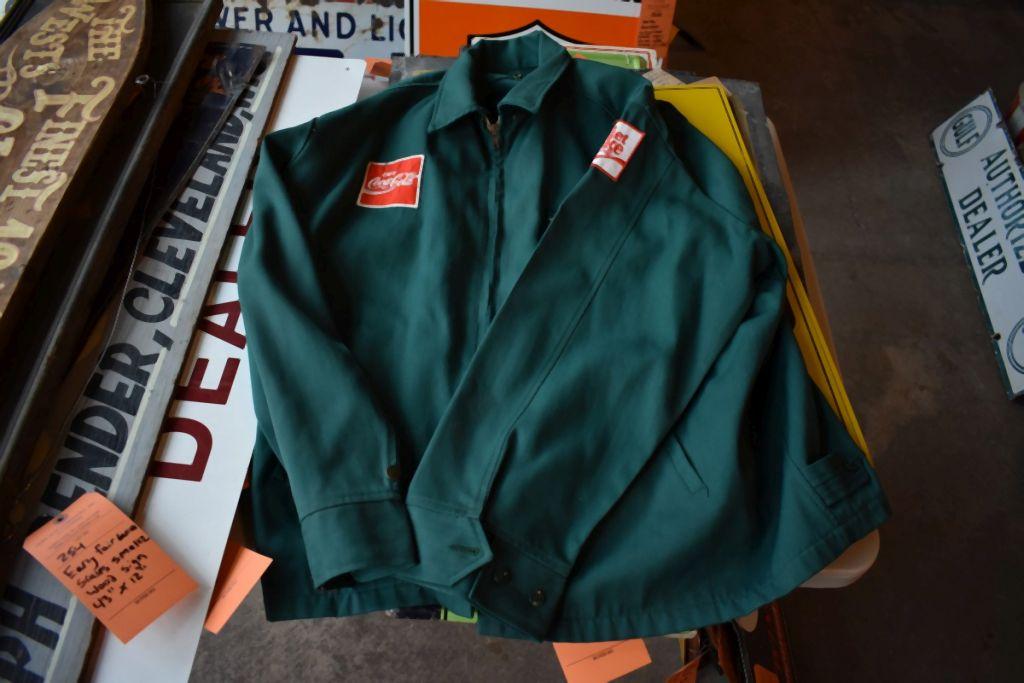 ORIGINAL COCO-COLA GREEN WORK JACKET