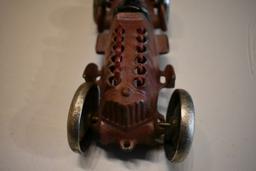 HUBLEY ANTIQUE CAST IRON RACE CAR